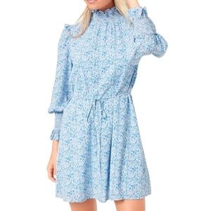 Tuckernuck Blue Floral Dress